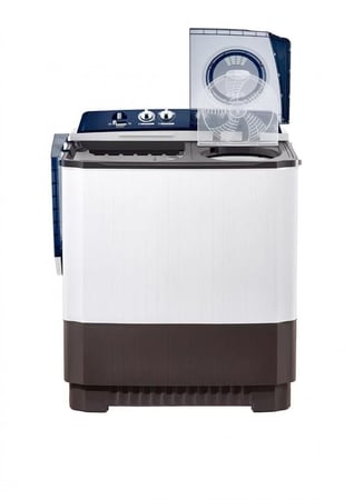 غسالة إل جي حوضين 12 كغ غسيل – 10 كغ تجفيف – أداء قوي وموثوق – LG WTT1210TW1