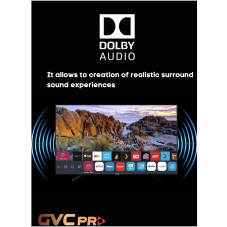شاشة GVC Pro سمارت 50 إنش 4K UHD webOS – موديل 50WS7100 LED بلا إطار