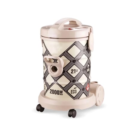 مكنسة برميل Kion سعة 21 لتر وقوة 2000 واط - صناعة تركية - موديل DVC602