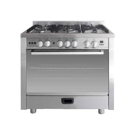 فرن يونكس غاز 90X60سم 5 شعلة