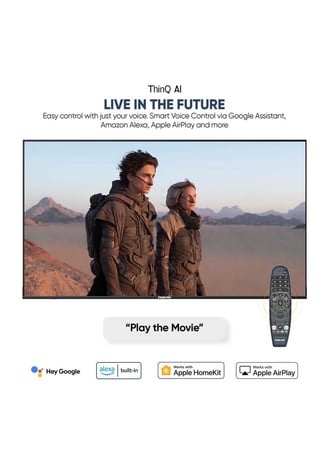 شاشة 75 بوصة سمارت نيكاي (LED 4K UHD – WebOS)