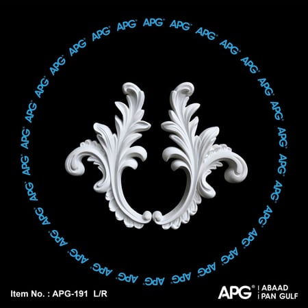 حلية فوم  15×25 سم - APG-191 - (طقم حبتين يمين ويسار)