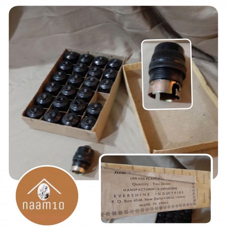 درزن أكواع كهربائية لمبات تعليق مخزنة صناعة هندية