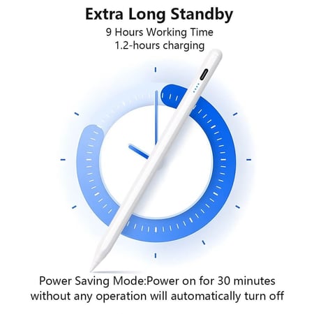 قلم ايباد بطارية لوقت اطول