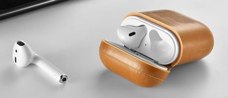 جراب ايربودز جلد