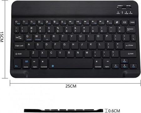 كيبورد لاسلكي حروف عربية تعمل بنظام iOS واندرويد