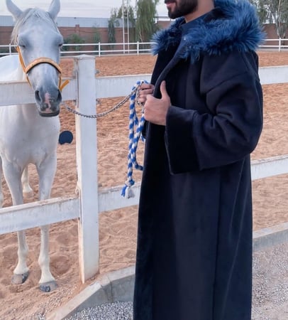 فرو رجالي شتوي اسود & كحلي