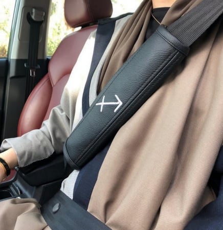 مسكة حزام الامان الوان متعدده وراقيه