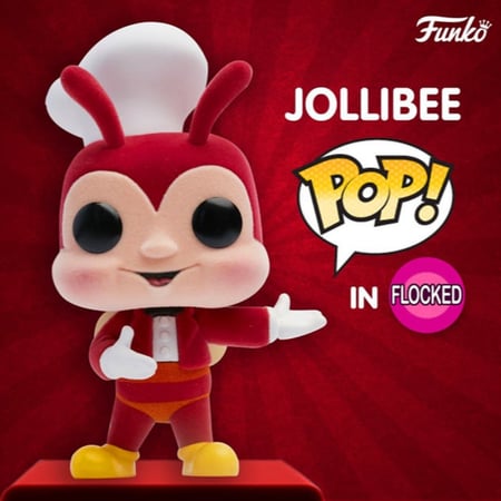 Funko Pop Jollibee Flocked