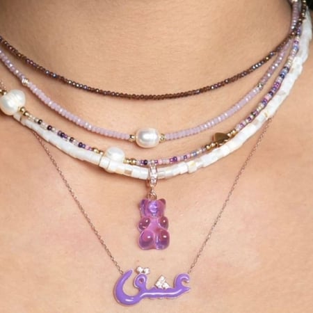 تعليقة تيدي بير - زيركون 1