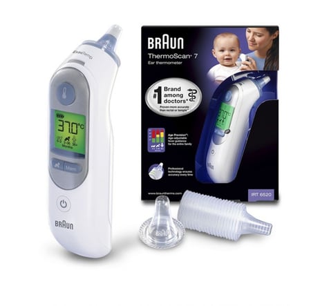 جهاز قياس الحرارة  عن طريق الأذن  7 من براون