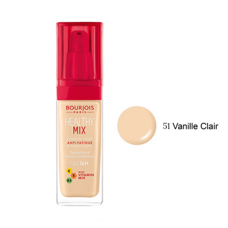 كريم اساس هيلثي مكس من برجوا 30 مل - رقم N51 فانيليا كلير