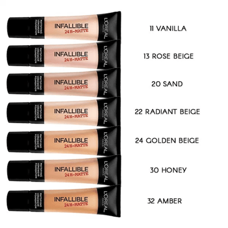 كريم اساس ماتيفاينج انفاليبل من لوريال باريس - رقم 32 أمبير