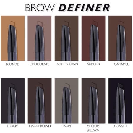 قلم تحديد الحواجب براو ديفاينر من انستازيا بيڤرلي هيلز Dark Brown