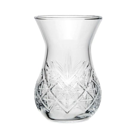 طقم كاسات شاي تركي باشاباشي تيمليس - 6 قطع - 155 مل