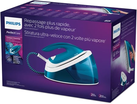 فيليبس مكواة PerfectCare Compact Essential مولدة للبخار GC6815/26