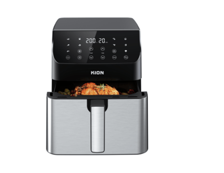 كيون قلاية هوائية (بدون زيت) 1800واط ،  6.5 لتر ،  تحكم رقمي ( ديجيتال ) ، 10 برامج  340-FS-FAF6517DP00