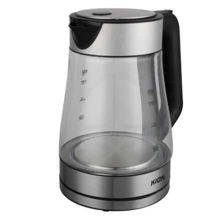 غلاية ماء كيون - 1.7 لتر - 2200 واط - زجاجية 340-DM-BWK17GS22BO