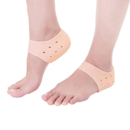 شراب سيليكون لكعب القدمين