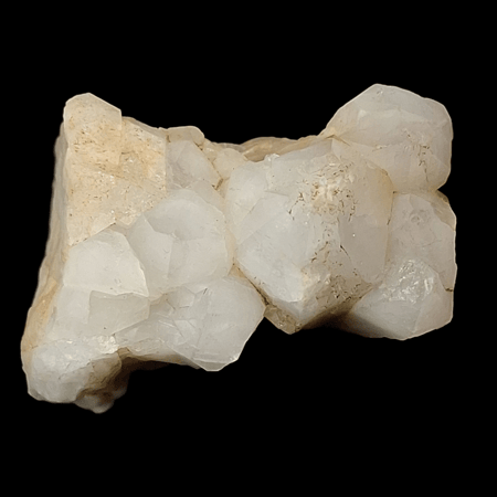 بلورات متشابكة من حجر الكوارتز خام طبيعي تحفة للإقتناء أو الإهداء