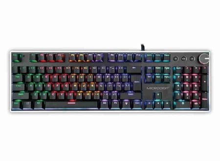 كيبورد ميكانيكي سوتش ازرق RAIDER MD1050MK
