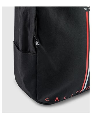 شنطة ظهر بولو  (اسود)