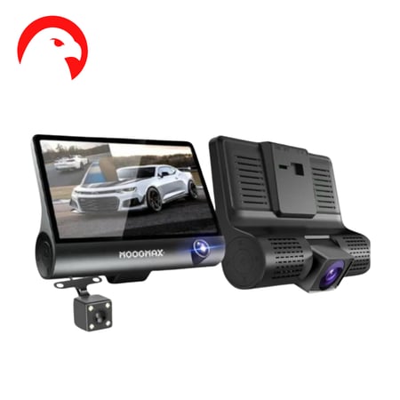 داش كام أمامي وخلفي وداخلي بشاشة Full HD - موج ماكس 3 في 1