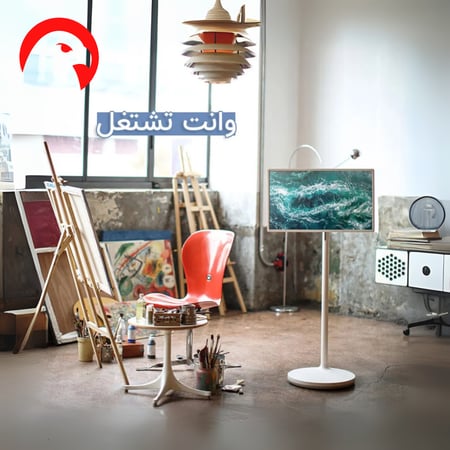 شاشة متنقلة TakTik نظام اندرويد لمس ذكية مع ستاند مدمج 21.5 بوصة