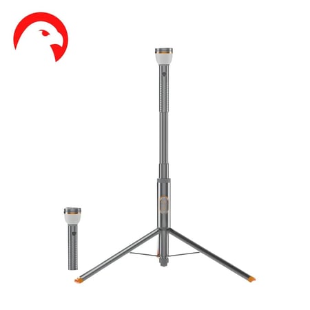 مصباح ذكي وكشاف محمول للتخييم مع ريموت CPL - T24