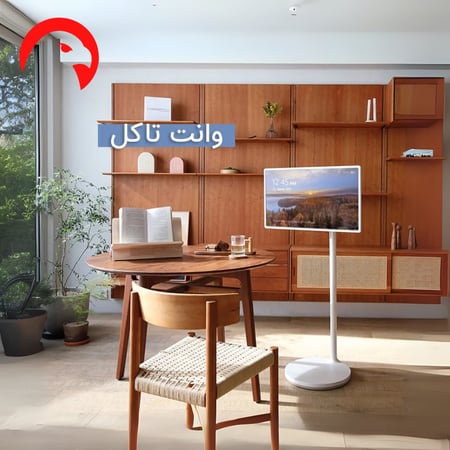 شاشة متنقلة TakTik نظام اندرويد لمس ذكية مع ستاند مدمج 21.5 بوصة