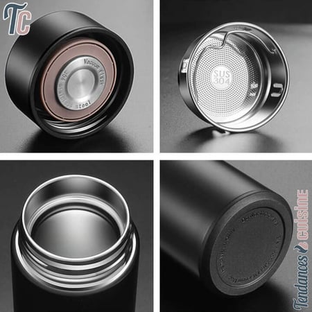 مطارة ذكية 500 مل بشاشة لدرجة الحرارة