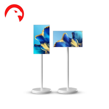 شاشة متنقلة TakTik نظام اندرويد لمس ذكية مع ستاند مدمج 21.5 بوصة