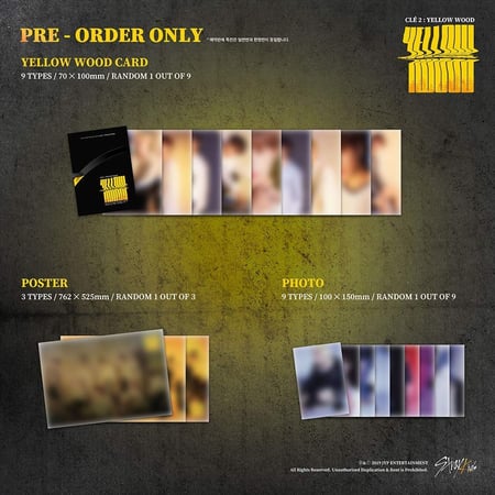 STRAY KIDS - CLE 2 : YELLOW WOOD