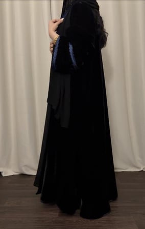 عبايه( N92 )كلفه كحلي