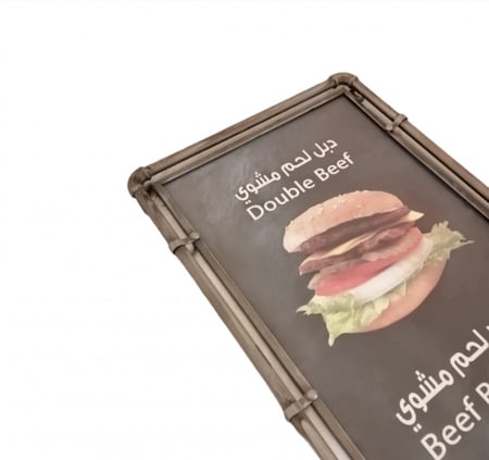 لوحات معدنية للكافيهات والمطاعم