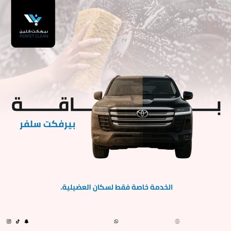 غسيل شامل داخلي وخارجي - Perfect Platinum