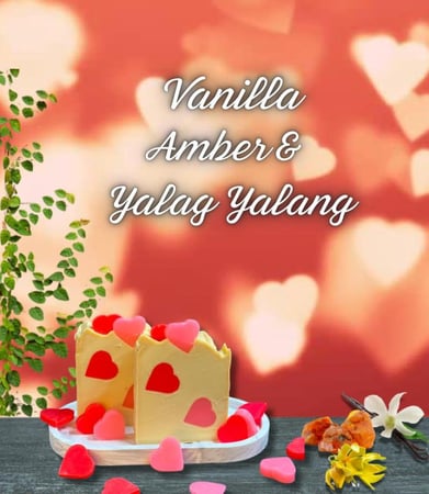 صابون فانيلا وعنبر طبيعي