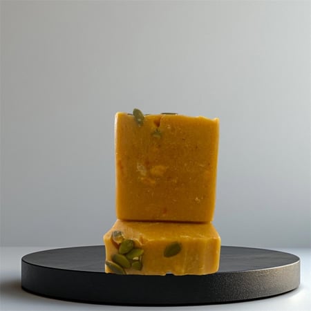 صابون طبيعي باليقطين القرع