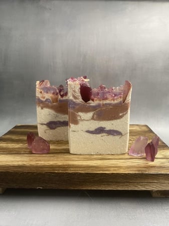 صابون ملح الهمالايا لبشره مشرقه