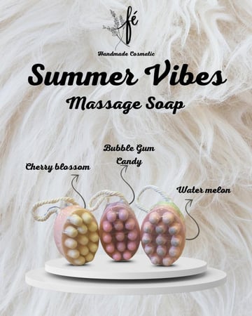 صابون المساج الطبيعي