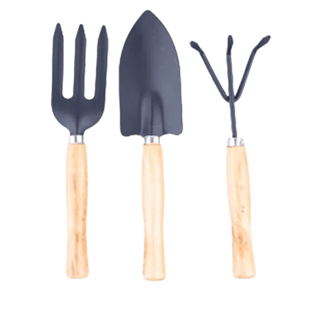 طقم أدوات زراعة منزلية صغيرة ٣ قطع