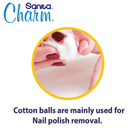 كرات القطن Sanita Charm سنو فليك