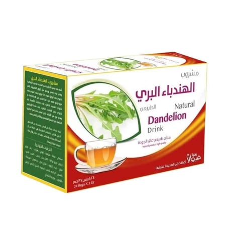 شاي الهندباء البري الطبيعي مشروب ازالة السموم شاي لتنظيم مستوى السكر