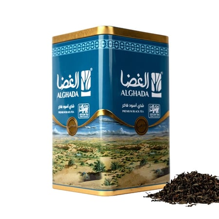شاي الغضا الذهبي شاي اسود فاخر شاي سيلاني خالص افضل شاي سعودي فاخر