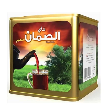 شاي الصمان الذهبي شاي سيلاني فاخر شاي اسود نقي افضل متجر شاي سعودي