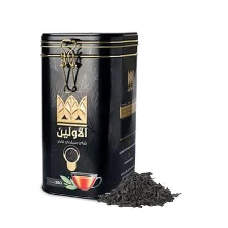 شاي الأولين اسود ورق افضل شاي سيلاني ورقة كاملة افضل متجر شاي سعودي