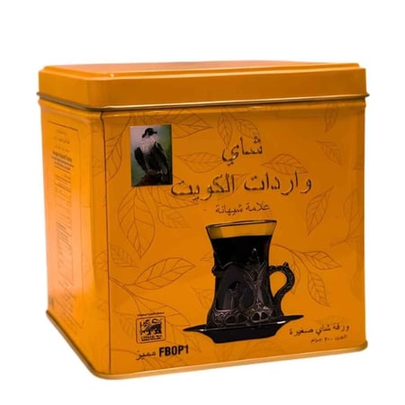شاي واردات الكويت الذهبي علامة شيهانة, شاي واردات الكويت FBOP1 الفاخر
