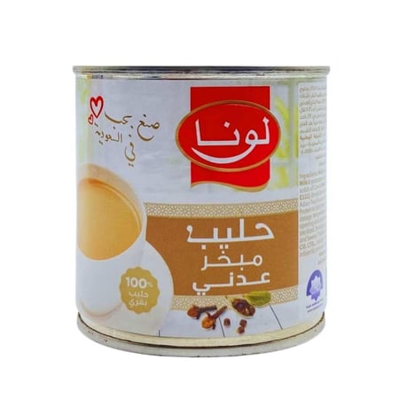 حليب لونا مبخر عدني حليب شاي وقهوة حليب الشاي