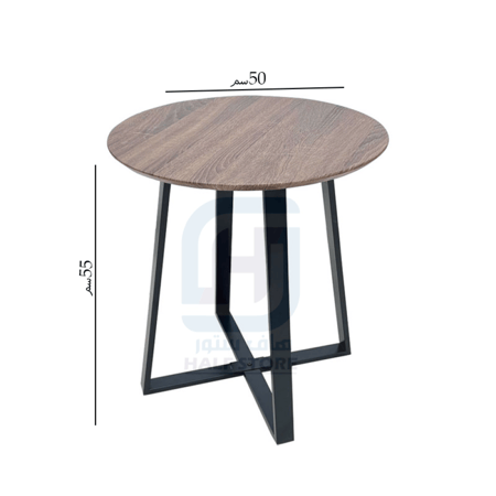 طاولة خدمة دائرية خشب رقم B6699
