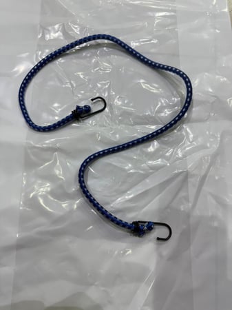 حبل ازرق غامق الطول 100 سم